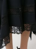 lace hem shirt dress