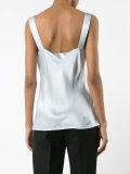 metallic tank top