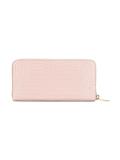 Monogram zip around wallet