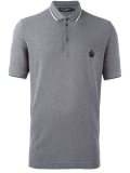 embroidered crown polo shirt 