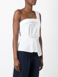 one-shoulder top