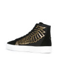 wings print sneakers