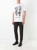 contrast-band track trousers