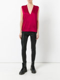 v-neck tank top