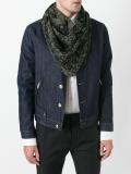 Skull print scarf