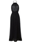 knitted maxi dress