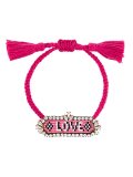 'Love' beaded bracelet