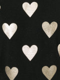 metallic hearts jumper