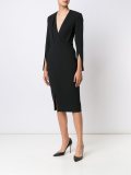 v-neck dress