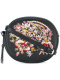 floral embroidery clutch bag 