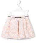 blossom jacquard skirt