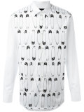 safety pin print shirt