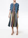 striped two-way dress