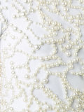 embroidered pearls T-shirt 