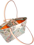 abstract print tote