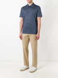 striped polo shirt 