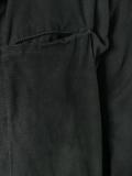 raw edge coat