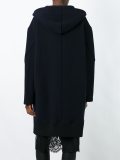 hooded zip coat