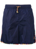 zipped pocket swim shorts