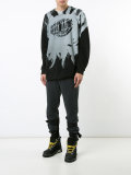 string trim track pants 