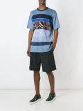 paneled T-shirt