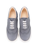 brogued trainers