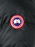 logo patch padded jacket