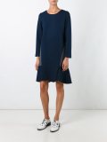 longsleeved flared dress