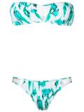 bandeau bikini set