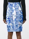printed pencil skirt 