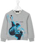 skater print sweatshirt