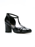 chunky heel pumps