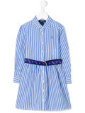 striped shirt dress