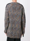 embellished sleeves jumper
