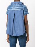 short-sleeved puffer jacket
