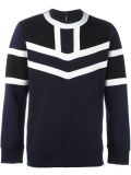 colour block sweatshirt