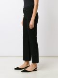 cropped flared jeans