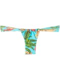 printed bikini bottoms