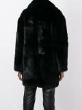 oversized faux fur coat