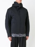 hooded padded jacket