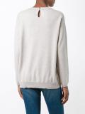crew neck knit blouse