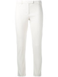 slim-fit cropped trousers