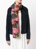 macaw print scarf