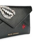Vintage Collage clutch bag