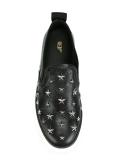 star studded slip-on sneakers