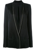 piped trim blazer