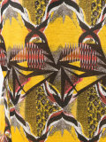 geometric print T-shirt