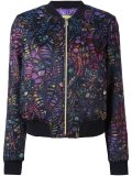 jacquard bomber jacket