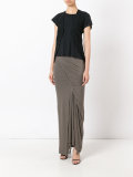silky wrap skirt 