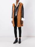 sleeveless hooded jacket